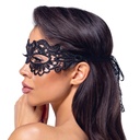 Cottelli ACCESSOIRES: Schwarze Spitzen-Augenmaske Mit Filigraner Stickerei Und Hohem Tragekomfort