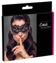 Cottelli ACCESSOIRES: Schwarze Spitzen-Augenmaske Mit Filigraner Stickerei Und Hohem Tragekomfort