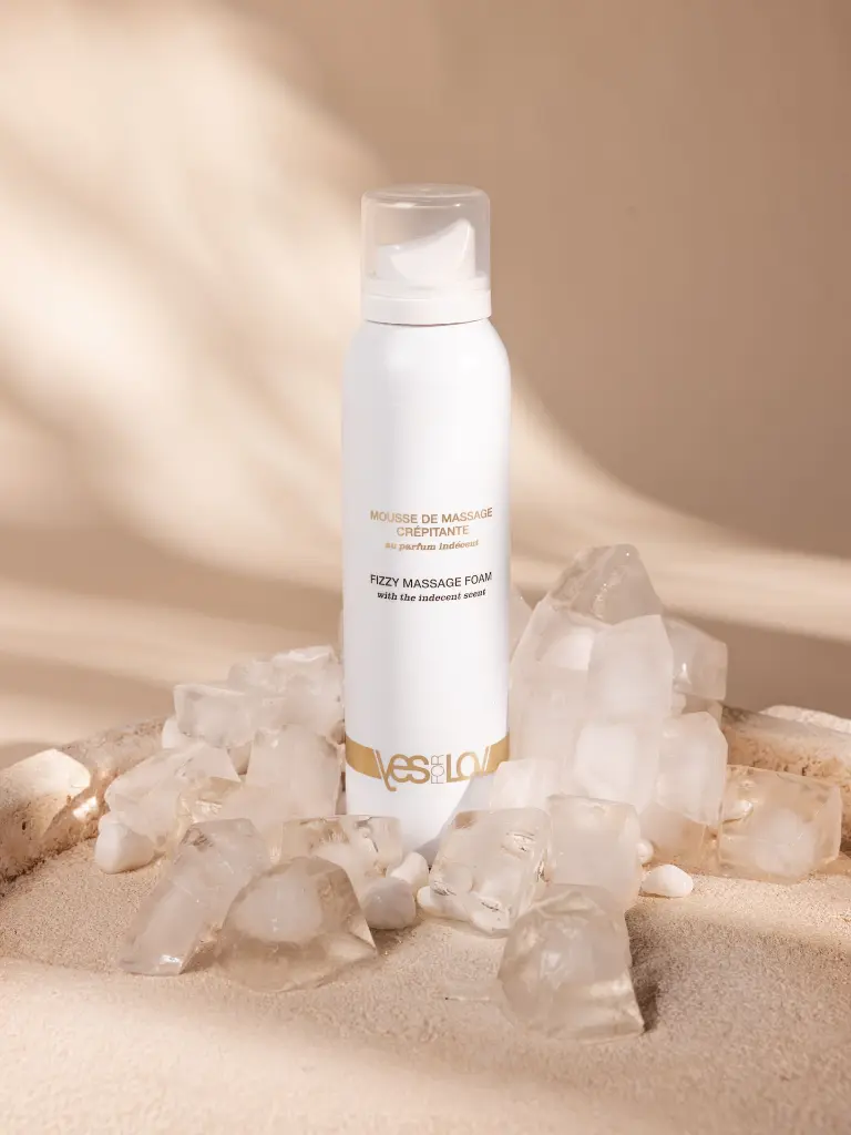 YesforLov — Mousse de massage crépitante au parfum indécent