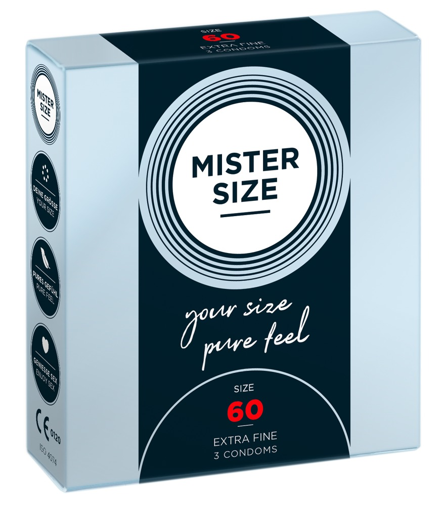 Mister Size – Préservatifs / Pack de 3