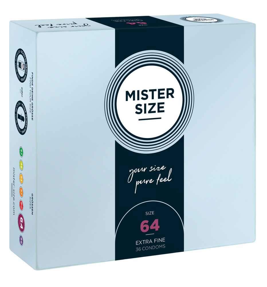 Mister Size – Préservatif / Pack de 36