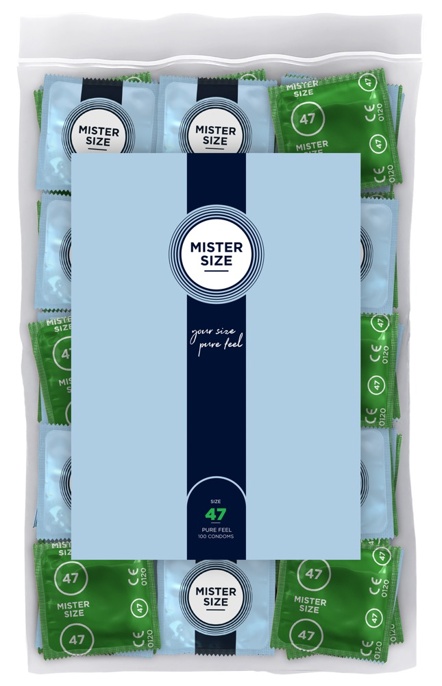 Mister Size – Préservatif / Pack de 100