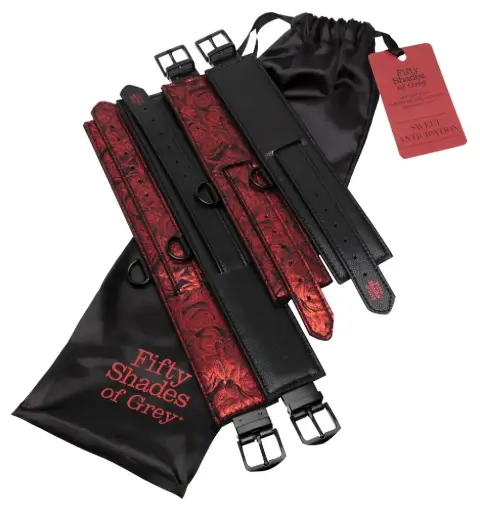 [05397830000] Fifty Shades of Grey Sweet - menotte en cuir réversible